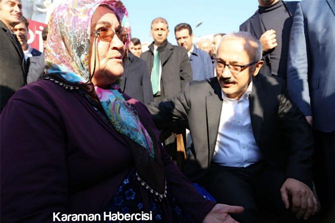 Bakan Lütfi Elvan Karaman'a Geldi 14