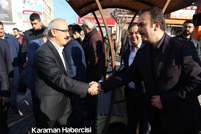 Bakan Lütfi Elvan Karaman'a Geldi 15