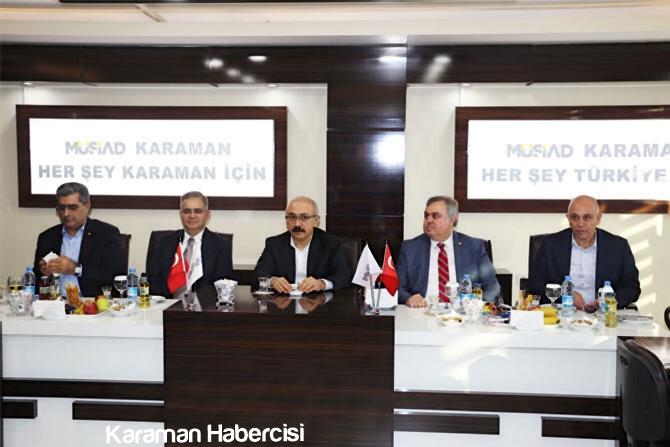 Bakan Lütfi Elvan Karaman'a Geldi 19