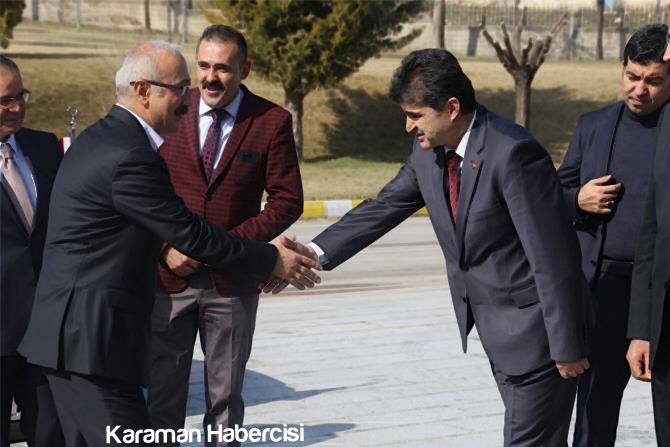 Bakan Lütfi Elvan Karaman'a Geldi 2