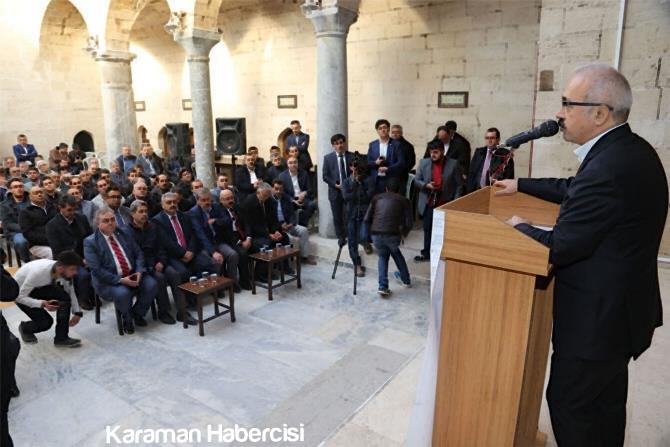 Bakan Lütfi Elvan Karaman'a Geldi 20