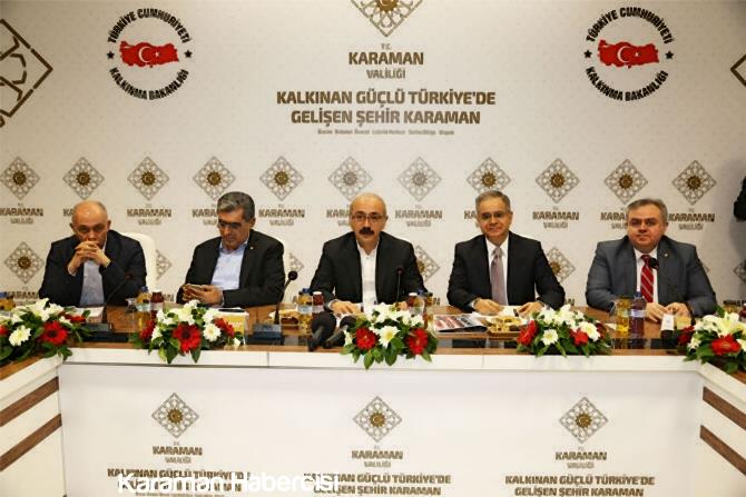 Bakan Lütfi Elvan Karaman'a Geldi 4