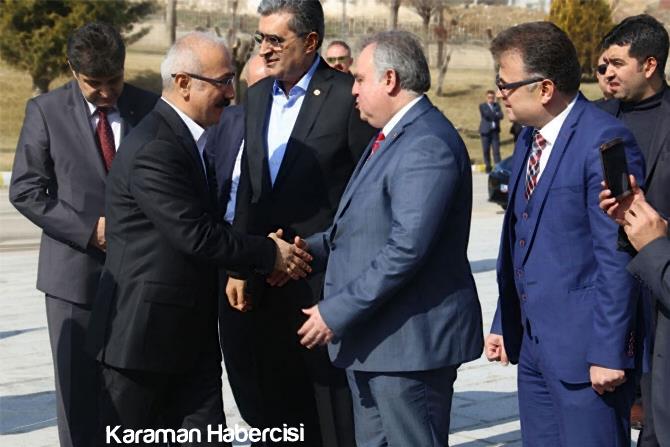 Bakan Lütfi Elvan Karaman'a Geldi 8