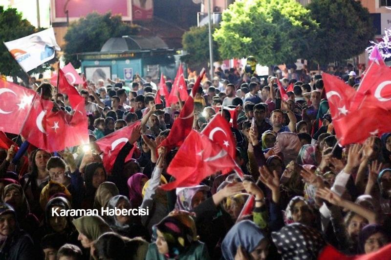 Karaman Halkı Demokrasi Yürüyüşünde Tek Yürek Tek Nefes 10