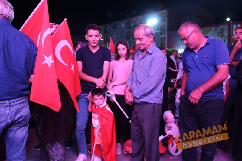 Karaman,15 Temmuz İçin Tek Yürek Oldu 10