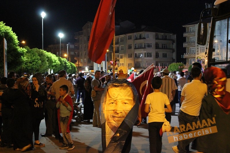 Karaman,15 Temmuz İçin Tek Yürek Oldu 20