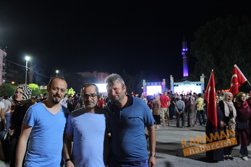Karaman,15 Temmuz İçin Tek Yürek Oldu 22