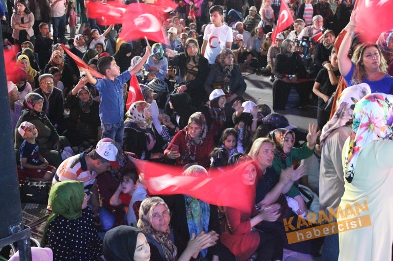 Karaman,15 Temmuz İçin Tek Yürek Oldu 25