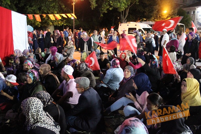 Karaman,15 Temmuz İçin Tek Yürek Oldu 29