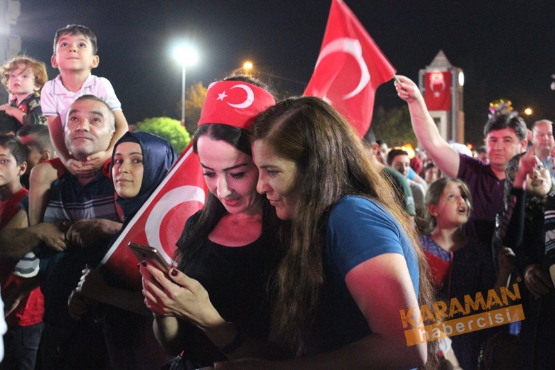 Karaman,15 Temmuz İçin Tek Yürek Oldu 34