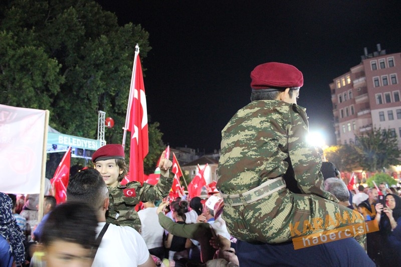 Karaman,15 Temmuz İçin Tek Yürek Oldu 36