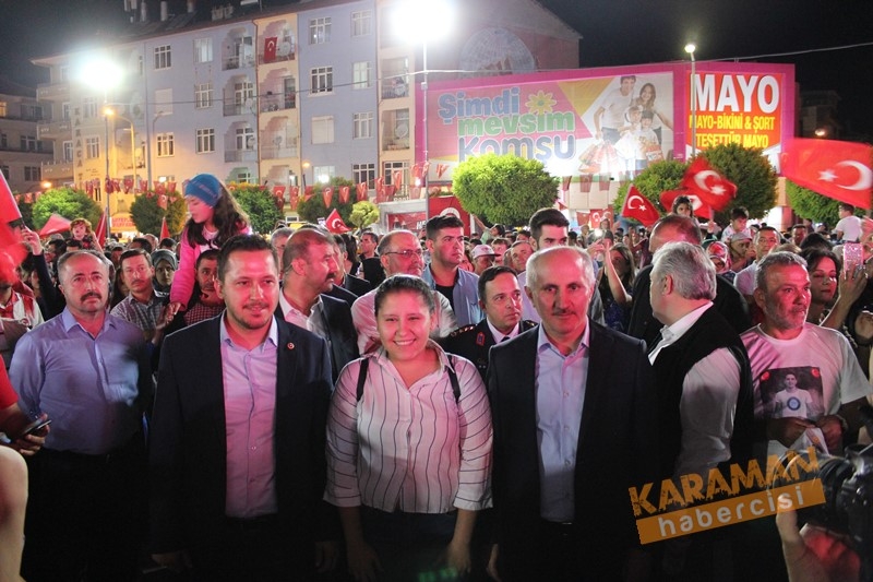 Karaman,15 Temmuz İçin Tek Yürek Oldu 38