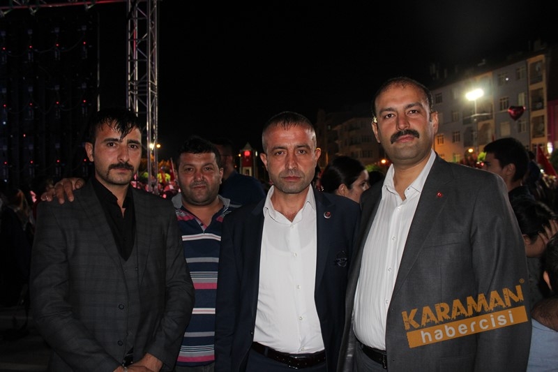 Karaman,15 Temmuz İçin Tek Yürek Oldu 43