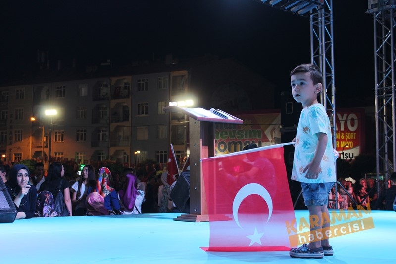 Karaman,15 Temmuz İçin Tek Yürek Oldu 46