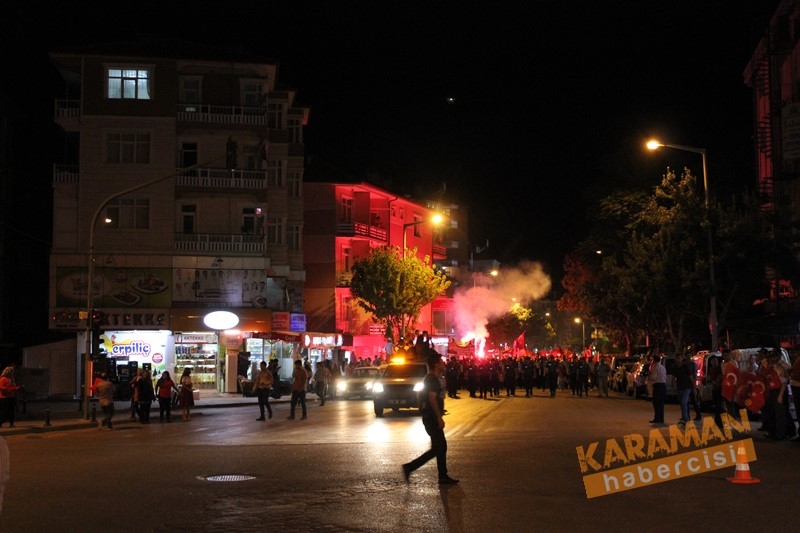 Karaman,15 Temmuz İçin Tek Yürek Oldu 47