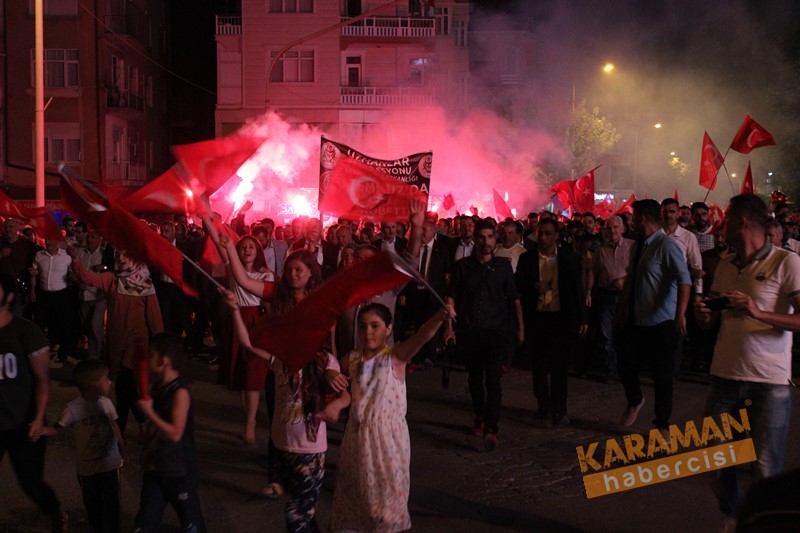 Karaman,15 Temmuz İçin Tek Yürek Oldu 48