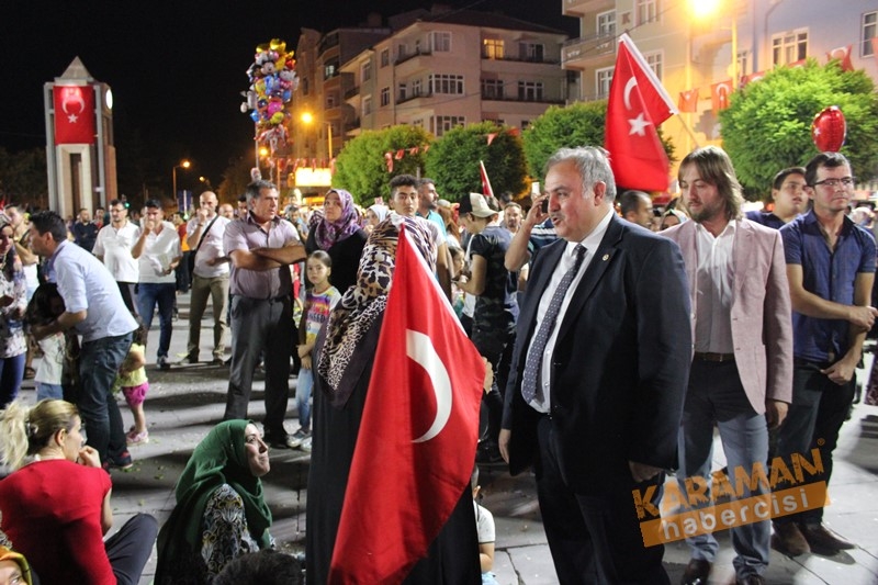 Karaman,15 Temmuz İçin Tek Yürek Oldu 50