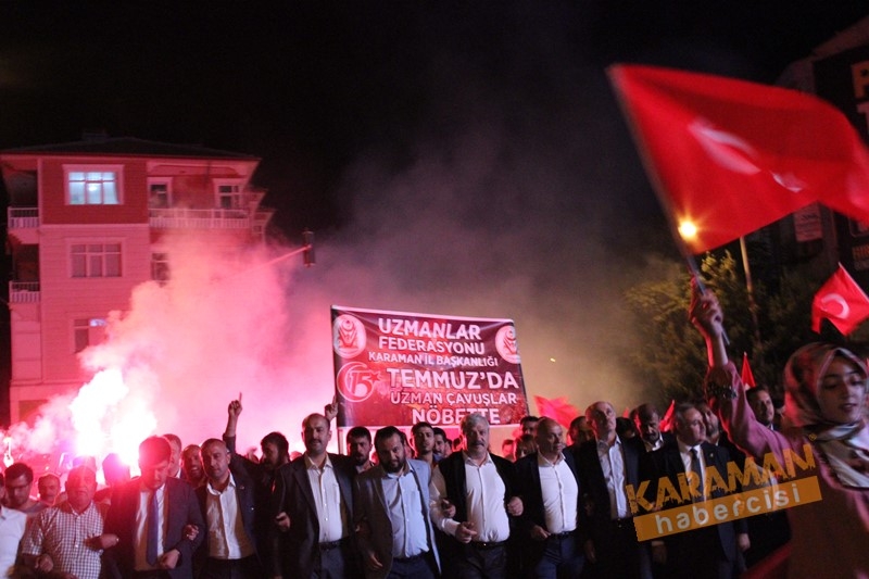 Karaman,15 Temmuz İçin Tek Yürek Oldu 51