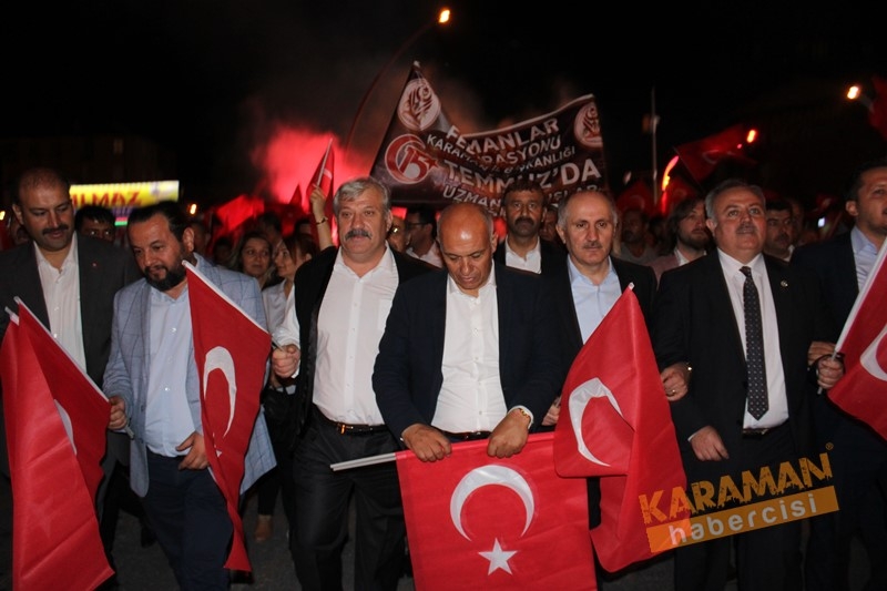 Karaman,15 Temmuz İçin Tek Yürek Oldu 57
