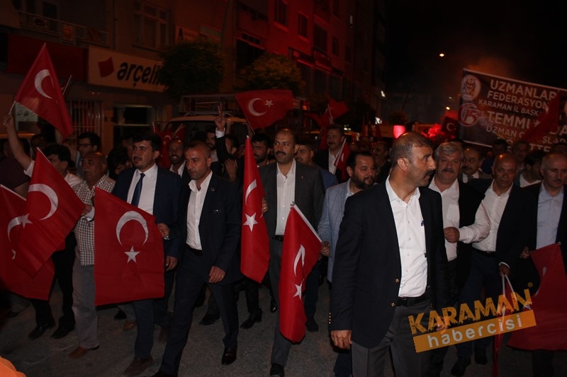 Karaman,15 Temmuz İçin Tek Yürek Oldu 59