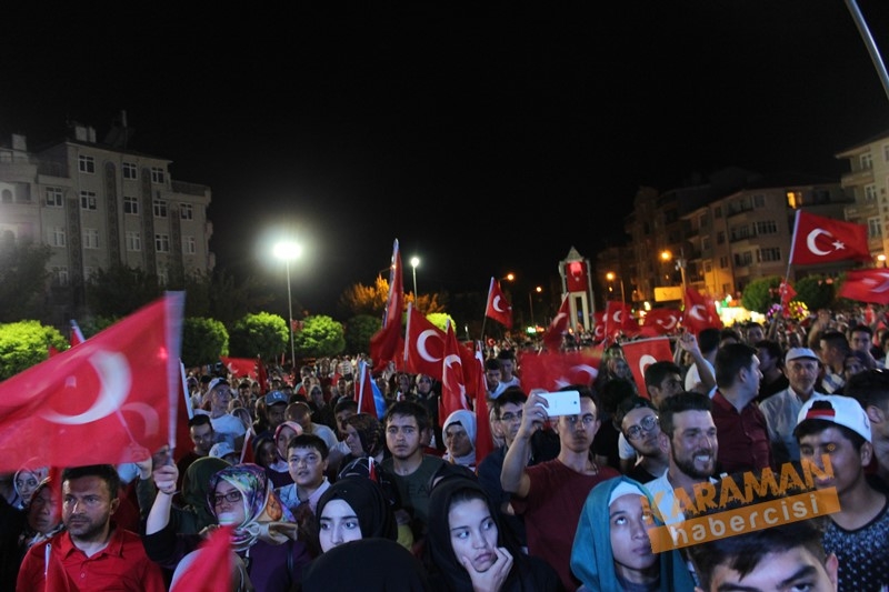Karaman,15 Temmuz İçin Tek Yürek Oldu 69