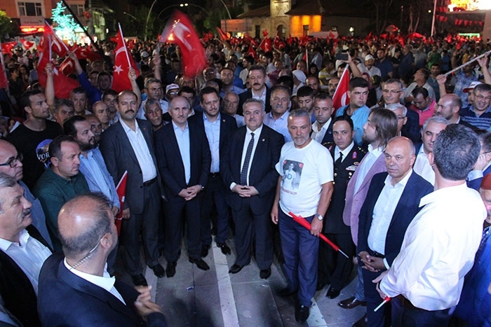 Karaman,15 Temmuz İçin Tek Yürek Oldu 7