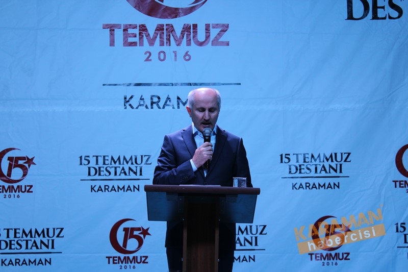 Karaman,15 Temmuz İçin Tek Yürek Oldu 73