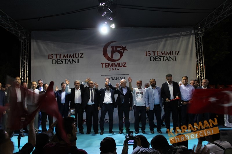 Karaman,15 Temmuz İçin Tek Yürek Oldu 74