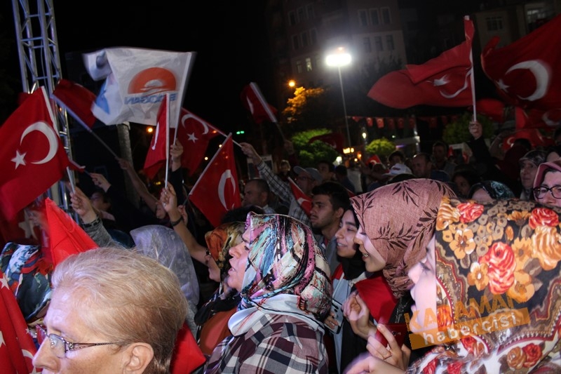 Karaman,15 Temmuz İçin Tek Yürek Oldu 76