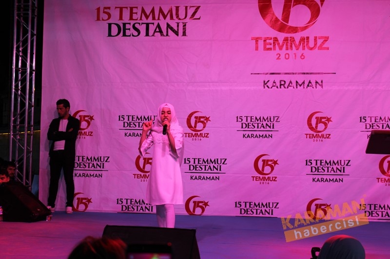 Karaman,15 Temmuz İçin Tek Yürek Oldu 79