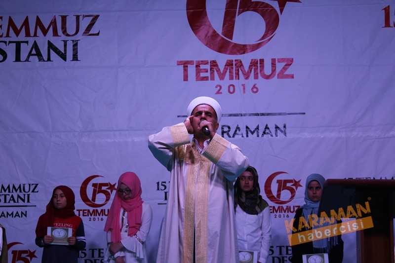 Karaman,15 Temmuz İçin Tek Yürek Oldu 81