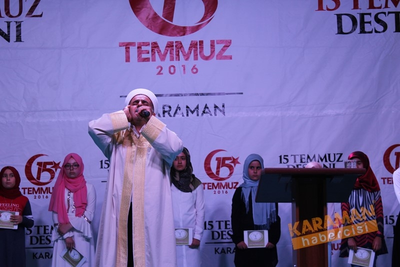 Karaman,15 Temmuz İçin Tek Yürek Oldu 82