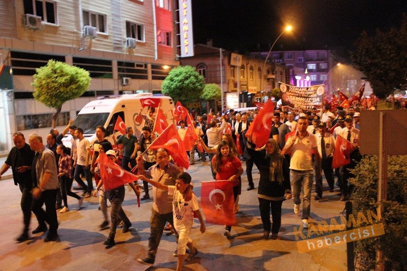 Karaman,15 Temmuz İçin Tek Yürek Oldu 83