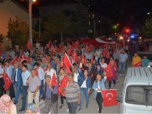 Ayrancı’da 15 Temmuz Milli Birlik Yürüyüşü
