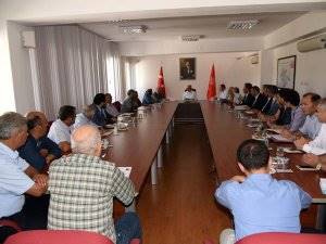 Muhtarlar Toplantısı Vali Meral Başkanlığında Gerçekleştirildi
