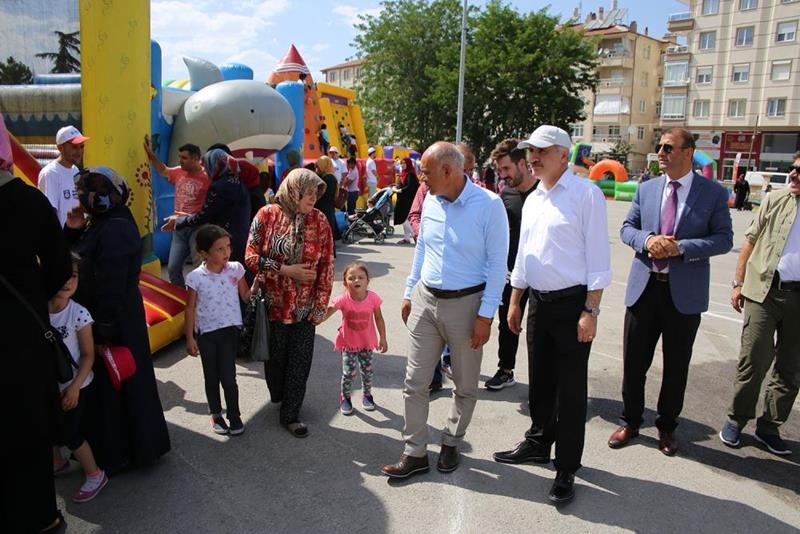 Karaman Belediyesi Çocuk Şenliği Başladı 7