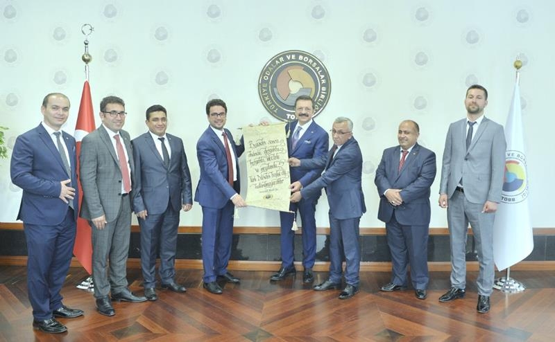 Karaman Ticaret Ve Sanayi Odası´ndan Hisarcıklıoğlu´na Hayırlı Olsun Ziy 3