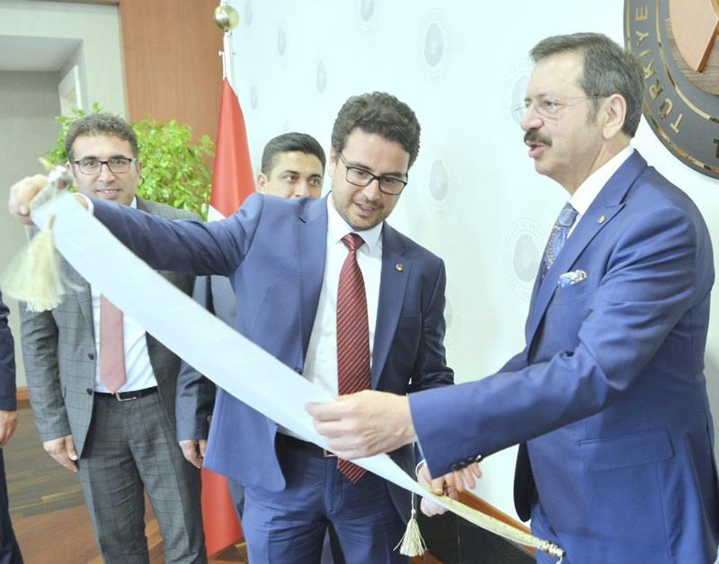 Karaman Ticaret Ve Sanayi Odası´ndan Hisarcıklıoğlu´na Hayırlı Olsun Ziy 4