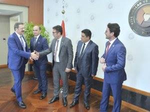 Karaman Ticaret Ve Sanayi Odası´ndan Hisarcıklıoğlu´na Hayırlı Olsun Ziy