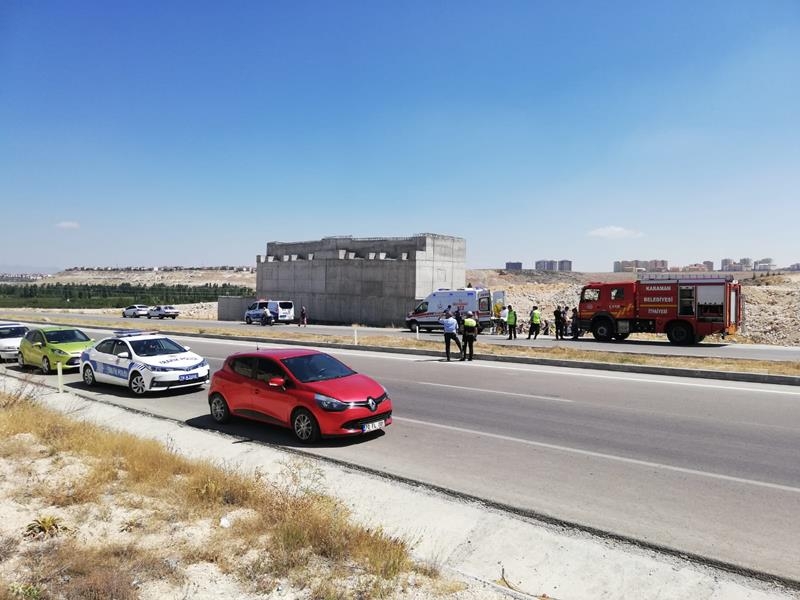 Karaman mersin yolunda trafik kazası 1