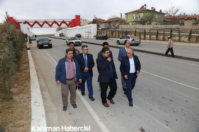 Karaman-Mut Girişi Peyzaj Çalışmaları Başladı 5