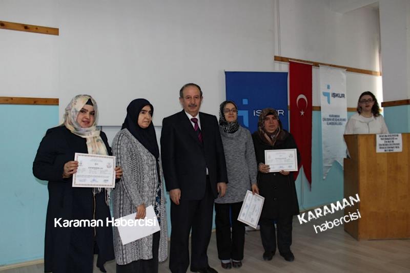 Halk Eğitim ve İşKur İş Birliği İle Yapılan Halı Kursu 1