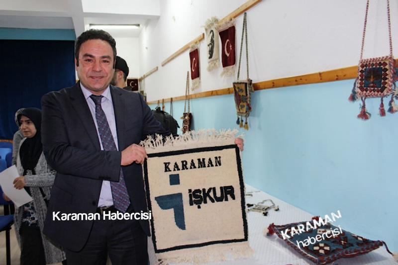 Halk Eğitim ve İşKur İş Birliği İle Yapılan Halı Kursu 10