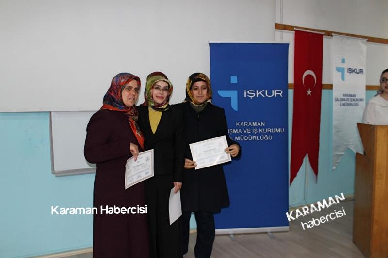 Halk Eğitim ve İşKur İş Birliği İle Yapılan Halı Kursu 2