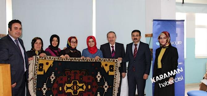 Halk Eğitim ve İşKur İş Birliği İle Yapılan Halı Kursu 3