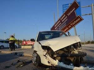 Karaman'da trafik kazası: 3 yaralı