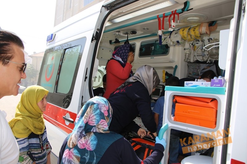 Evde Çıkan Yangında 5 Kişi Dumandan Etkilendi 6