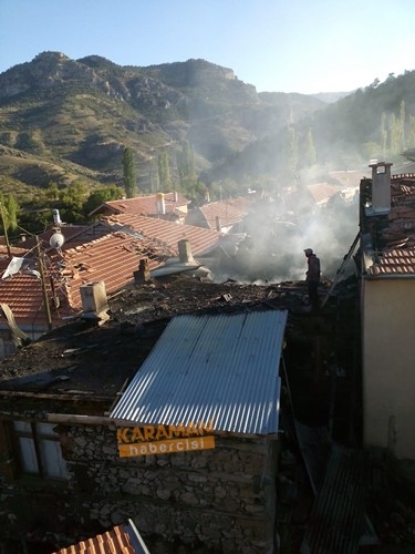 Karaman Kalaba Köyü Yangın 1