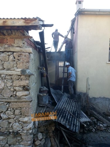 Karaman Kalaba Köyü Yangın 3