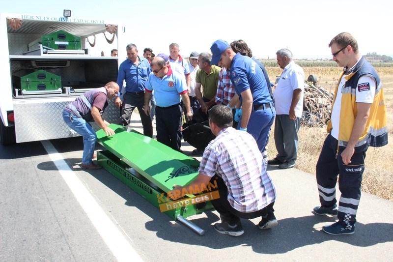 Karaman'da Tatil Dönüşü Kaza 1 Ölü 2
